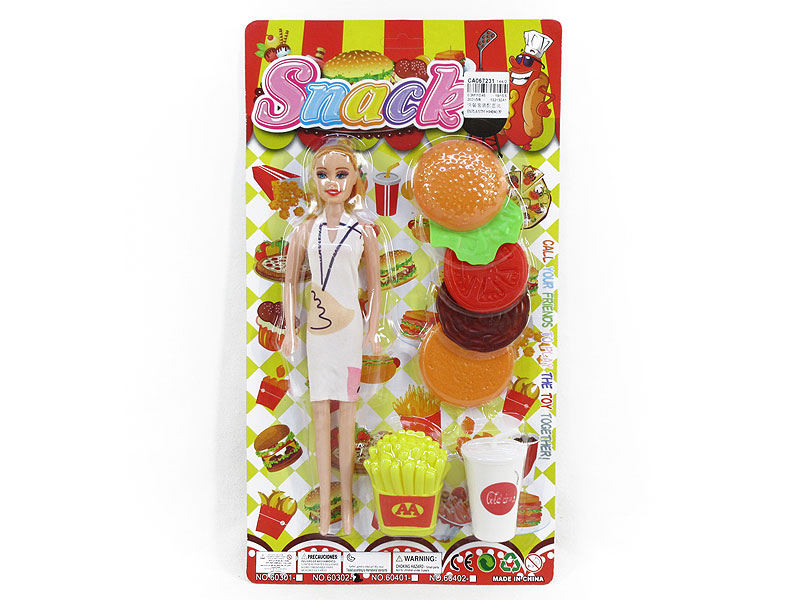 Fast Food Set & Doll toys