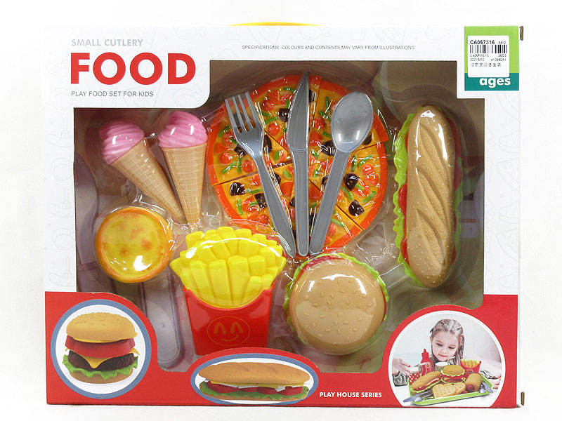 Hamburger Set toys