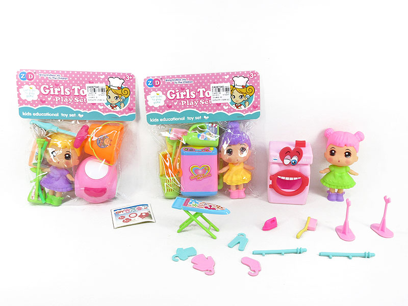 Sweep The Tool & Doll(3S) toys