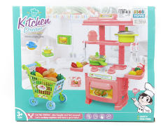 Kitchen Set & Shopping Car