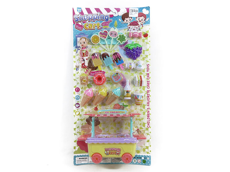 Candy Cart & 3.5inch Doll toys