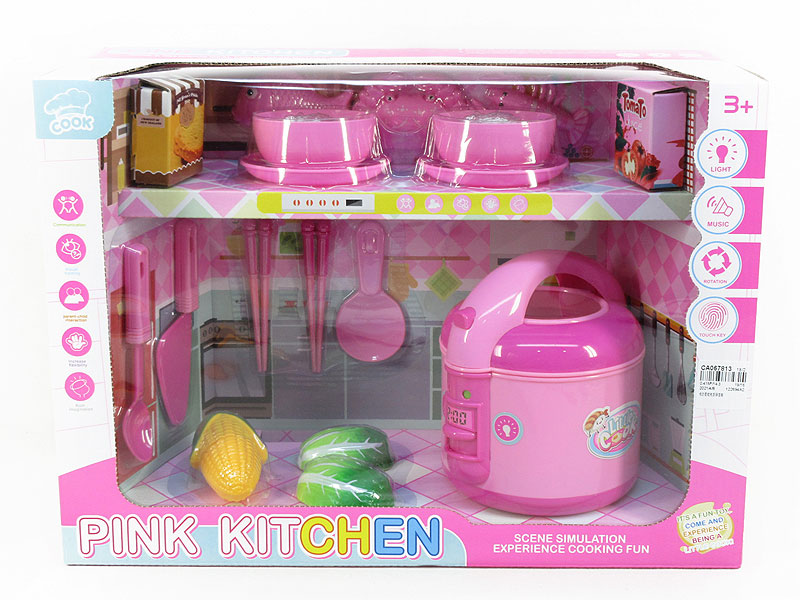 B/O Rice Cooker Set toys