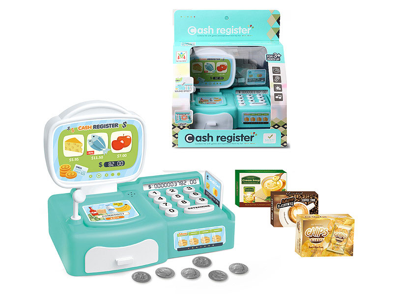 Cash Register Set W/L_S(2C) toys