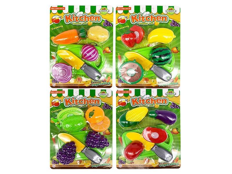Cut Fruit & Vegetables(4S) toys