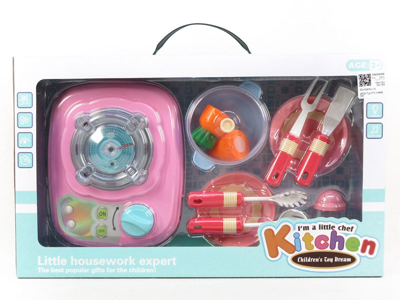 Cooking Set W/M(2C) toys