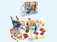 Cash Register W/S & Shopping Car toys