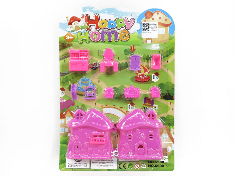 Mushroom House Set toys