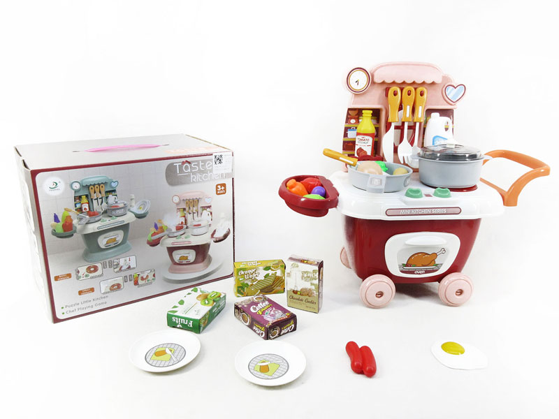 Kitchen Set W/L_M(2C) toys