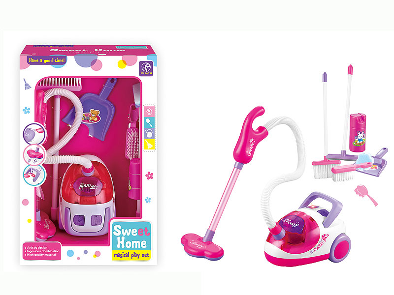 B/O Vacuum Cleaner & Sanitary Ware toys