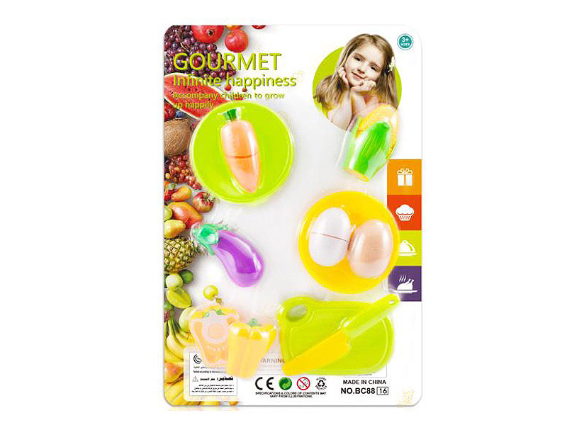 Cut Fruit & Vegetable(9in1) toys