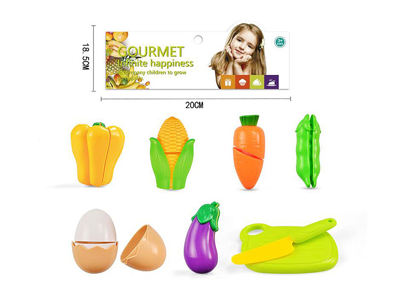 Cut Fruit & Vegetable(8in1) toys