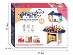 Kitchen Set W/L_S toys