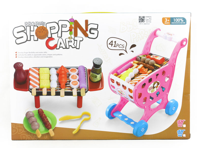 Shopping Car & Seafood Oven toys
