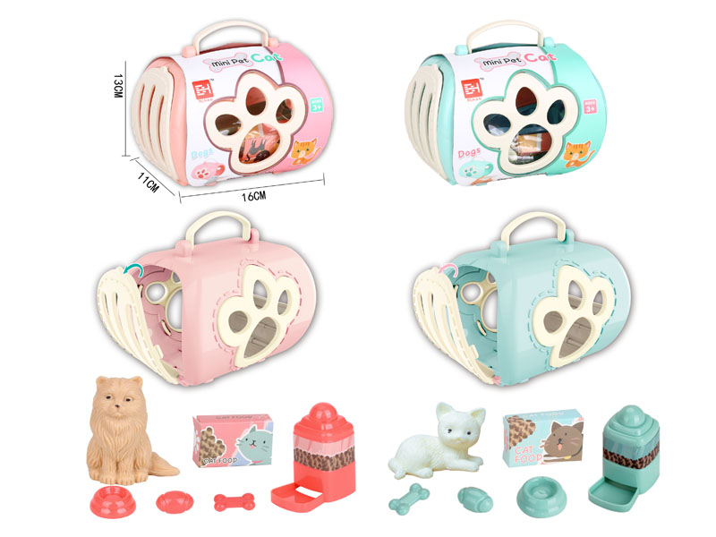 Pet Cat Set(2C) toys