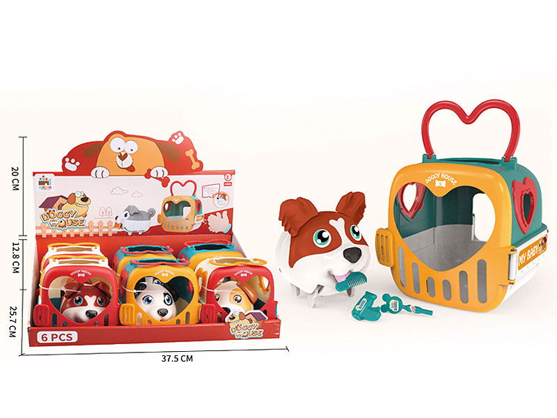 Sweet Doggy House(6in1) toys