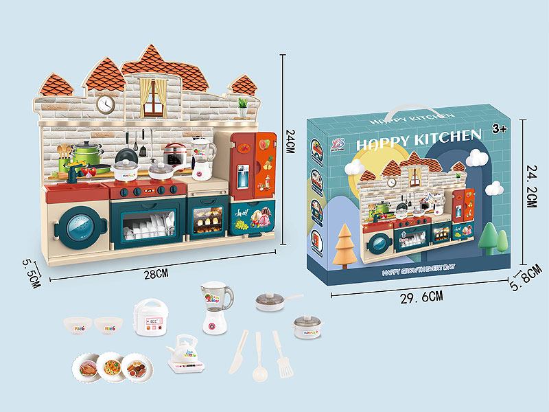 Kitchen Set W/L_M toys