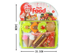 Hamburger Hot Dog Ice Cream Set