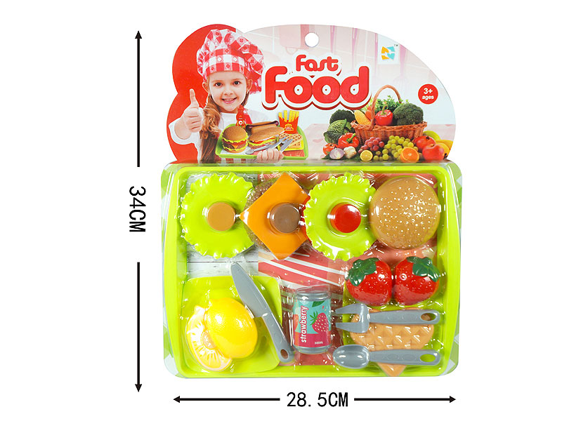 Hamburger Fruit Juice Set toys