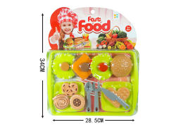 Hamburger Biscuit Waffle Set toys