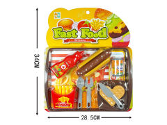 Hot Dog French Fries Waffle Set toys