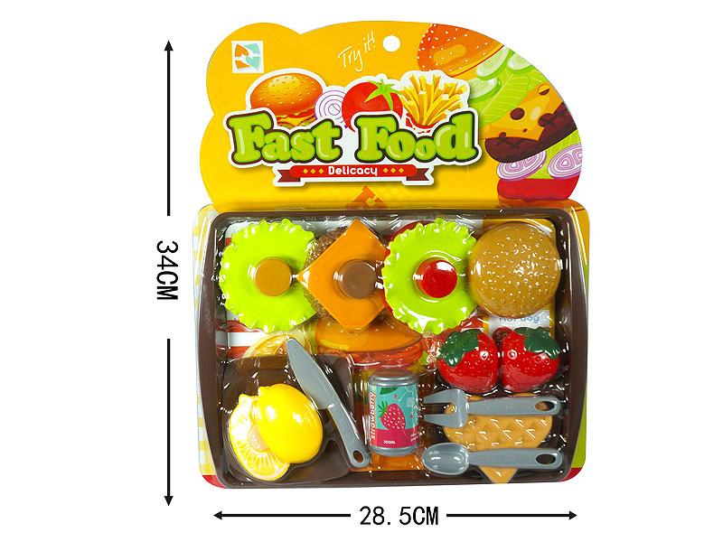 Hamburger Fruit Juice Set toys