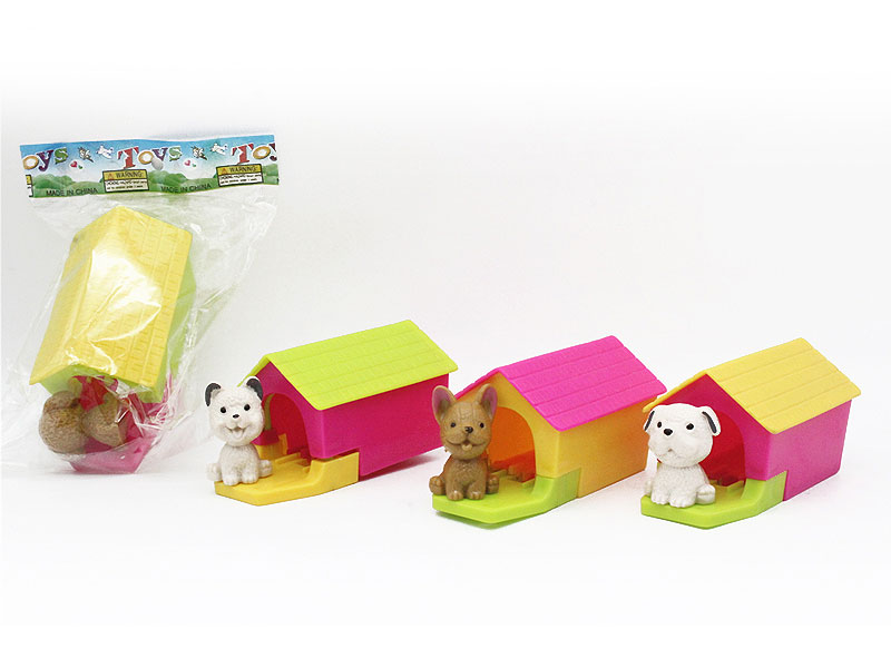 Dog House Set(4S) toys