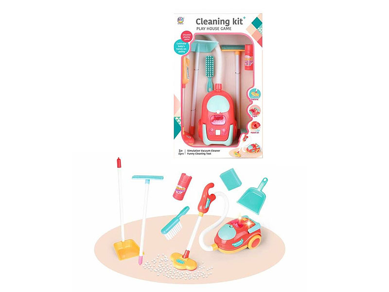 B/O Vacuum Cleaner Set W/L toys