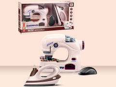 B/O Sewing Machine & Iron Set