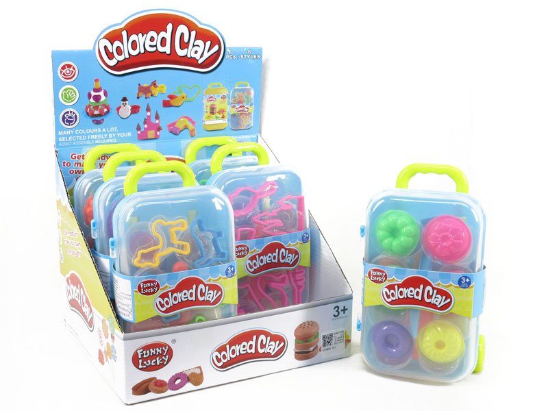 Clay Figure Tool Set(6in1) toys