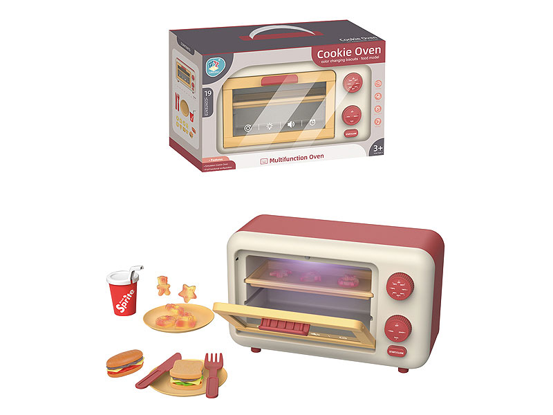 Electric Oven W/L_S toys