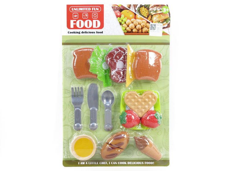 Slicable Sandwich Toast Combination toys