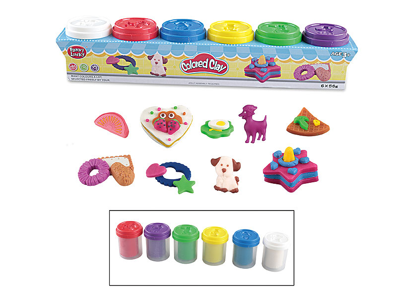 Clay(6in1) toys