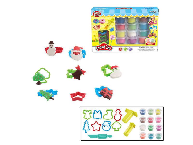 Clay Tool Set (Christmas) toys