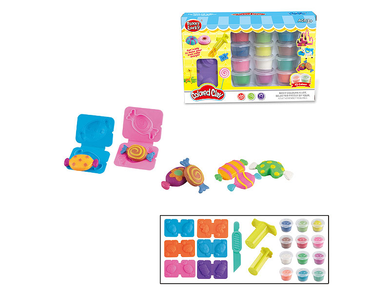 Clay Tool Set (Candy) toys