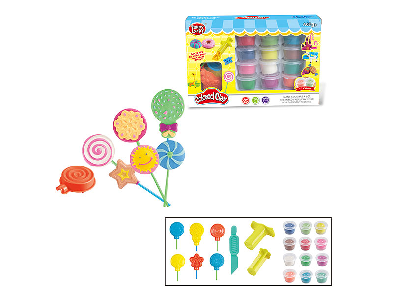 Clay Tool Set (Lollipop) toys