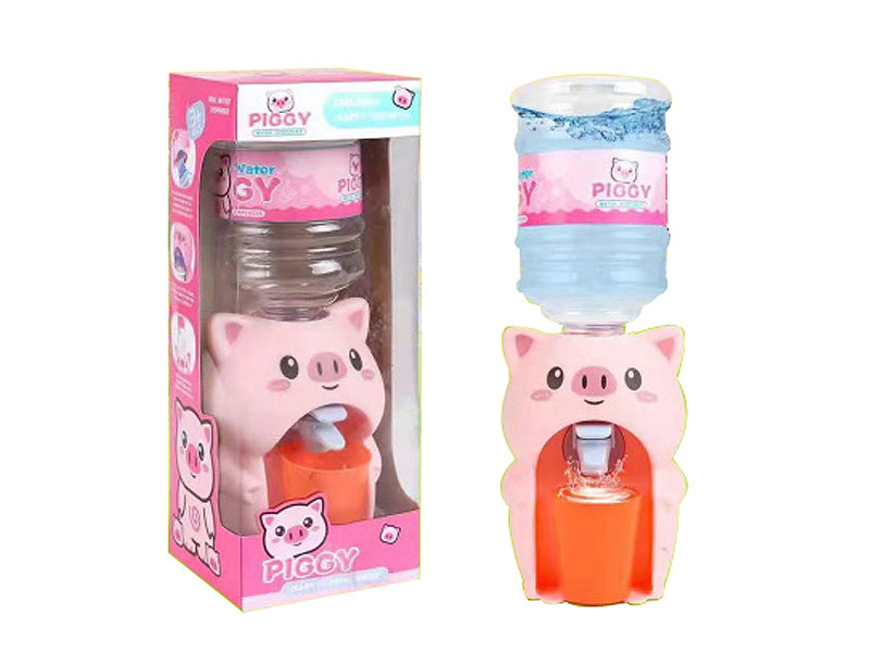 Cartoon pig water dispenser toys