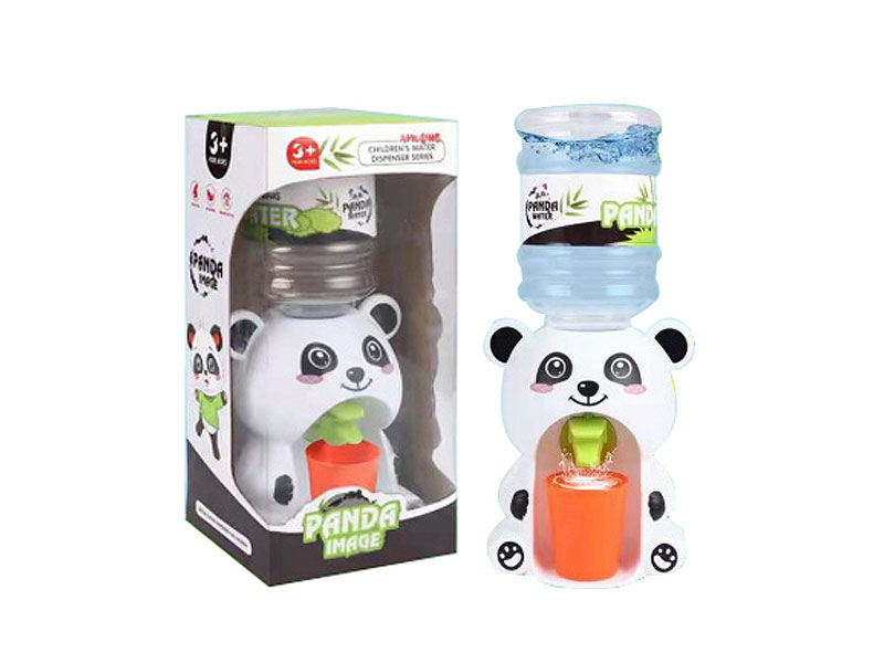 Cartoon panda water dispenser toys