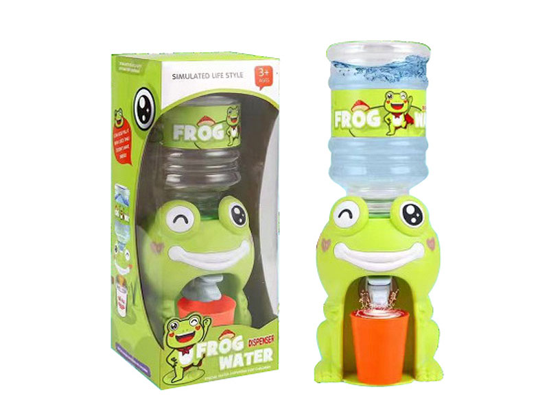Cartoon frog water dispenser toys