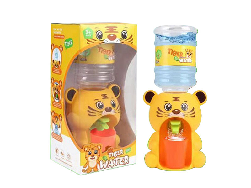Cartoon tiger water dispenser toys