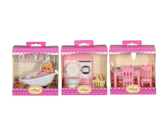 Dining Room & Shower Room & Toilet Room(3S) toys