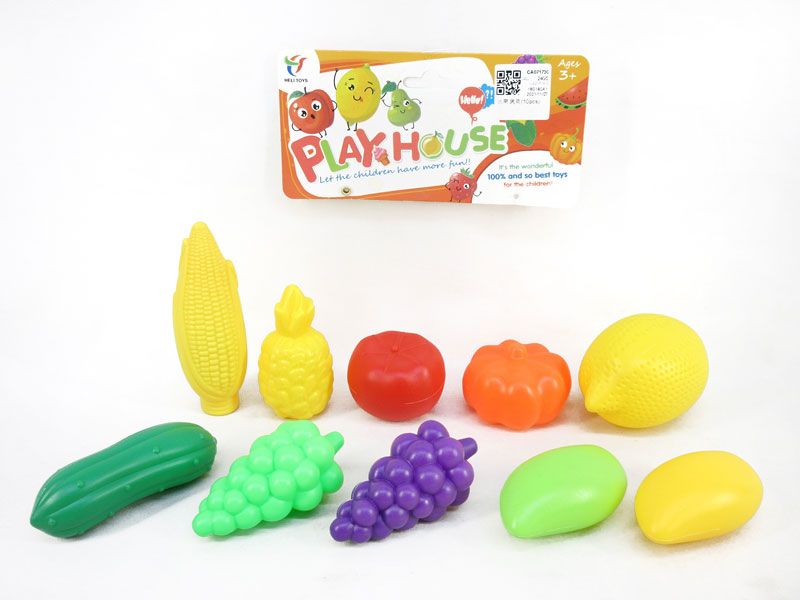 Fruit & Vegetable(10pcs) toys