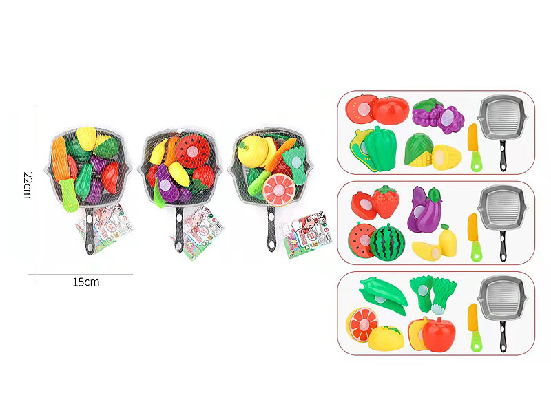 Cut Fruit & Vegetables(3S) toys