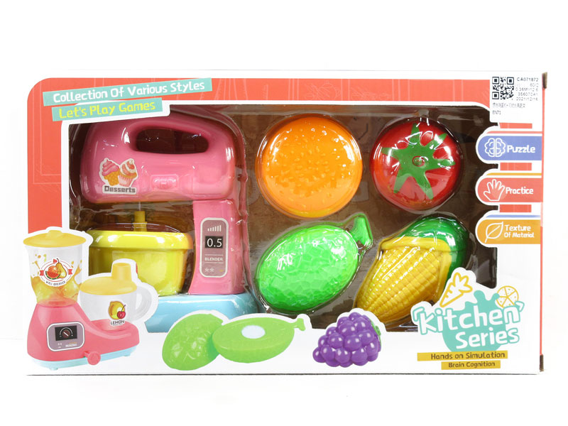 Egg Machine & Fruit & Vegetable toys