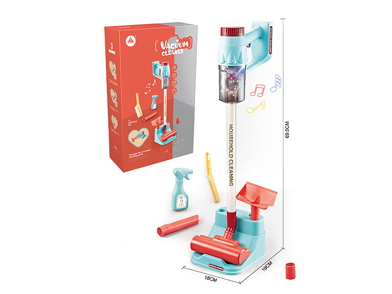 B/O Vacuum Cleaner Set W/L_M toys