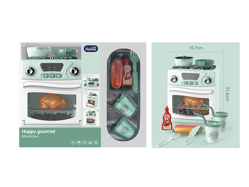 Electric Oven Set W/L_M toys