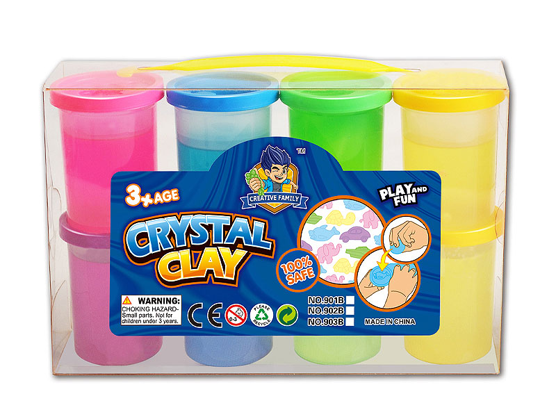 Crystal Mud(8in1) toys