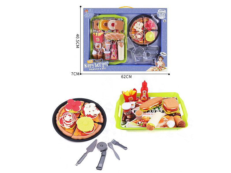 Hamburger Pizza Combination toys