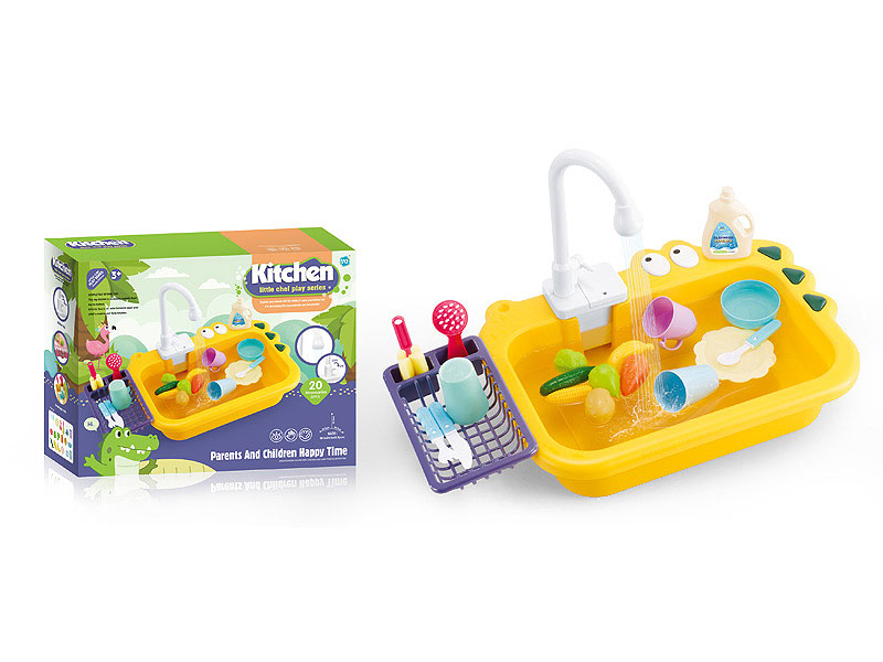 Electric Outlet Vegetable Washing Basin toys