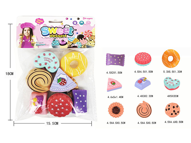 House Dessert Pastry Candy Ice Cream toys