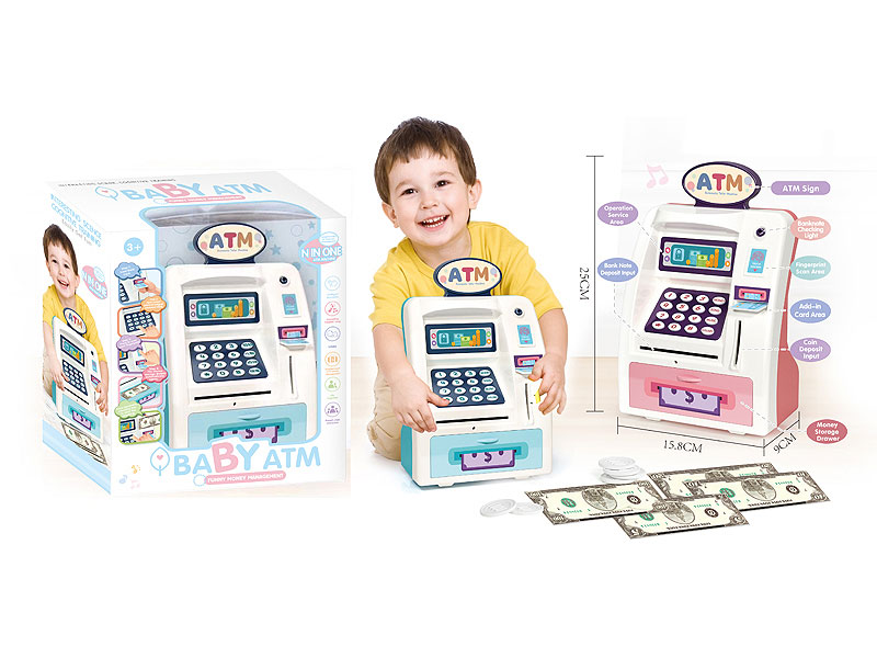 B/O Cash Register W/L_S(2C) toys